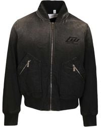 Off-White c/o Virgil Abloh - Owr Grad Logo Bomber Jacket - Lyst