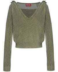 DIESEL - M-Debi Long-Sleeved Top - Lyst
