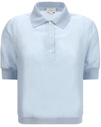 Jacob Cohen - Short-Sleeve Knitted Polo Top - Lyst