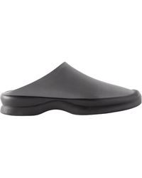 The Row - Town Leather Clogs - Lyst