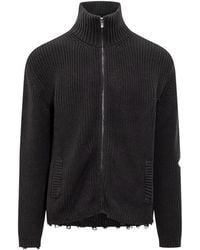 A PAPER KID - Knitted Cardigan - Lyst