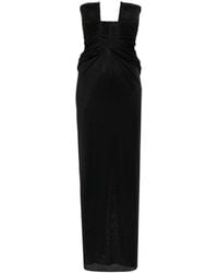 Christopher Esber - Strapless Plunging-Neck Maxi Dress - Lyst