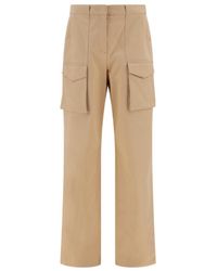 Ermanno Scervino - High-Waist Straight-Leg Cargo Trousers - Lyst