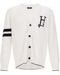 Herno - Logo-Detail Cardigan - Lyst