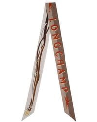 Longchamp - A Toute Allure Patterned Silk Scarf - Lyst