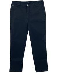 Armani Jeans - Logo Badge Jeans - Lyst