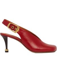 Chloé - Chloé Andrea Slingback Pumps - Lyst