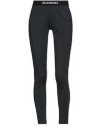 Balenciaga - Solid Color Stretch Casual Pants - Lyst