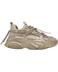 Steve Madden - Rhinestone-Embellished Dad Sneakers - Lyst