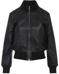 Frankie Shop - Zip-Front Ribbed-Cuff Jacket - Lyst