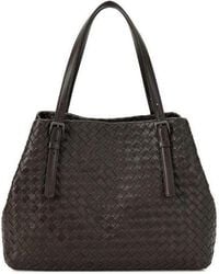 Bottega Veneta - Trumpet Woven Handbag - Lyst