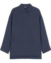 Max Mara - 'S Varese Button Detailed Long-Sleeved Top - Lyst