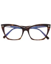 Tom Ford - Eyewear Cat-Eye Frame Glasses - Lyst