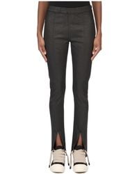 Rick Owens - Slit Front Leggings - Lyst