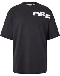 Off-White c/o Virgil Abloh - Logo Crew Neck T-Shirt - Lyst