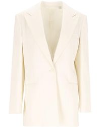 Burberry - Single Breasted Tailored Jacket - Lyst