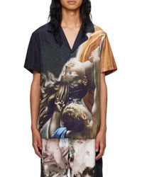 Balmain - Trompe-L'Œil-Print Shirt - Lyst