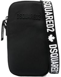 DSquared² - Logo-Plaque Zipped Shoulder Bag - Lyst