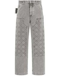 Dior - Homme Cannage Carpenter Jeans - Lyst