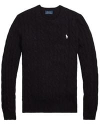Polo Ralph Lauren - Cable-Knit Logo Sweater - Lyst