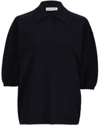 Frankie Shop - Nola Knit Polo Top - Lyst
