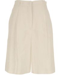 Max Mara - Belt Loop Shorts - Lyst