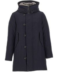 Peuterey - Long-Sleeve Stand-Collar Down Jacket - Lyst
