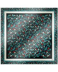 Max Mara - Printed Silk Twill Scarf - Lyst
