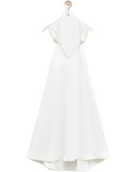 Loewe - Flamenco Halterneck Mini Dress - Lyst