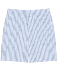 Givenchy - Striped Bermuda Shorts - Lyst