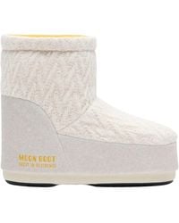 Moon Boot - Icon Low Knit Boots - Lyst