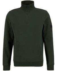 Barbour - Ilford Interlock Half-Zip Sweatshirt - Lyst