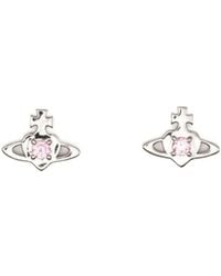 Vivienne Westwood - Heart-Shaped Spherical Earrings - Lyst
