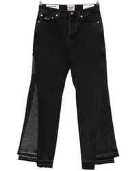GALLERY DEPT. - Twisted Wide Leg Jeans - Lyst