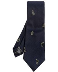 Paul Smith - Rabbit Motif Tie - Lyst