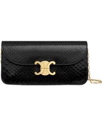 Celine - Small Chain Triomphe - Lyst