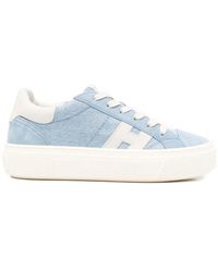 Hogan - H705 Lace-Up Sneakers - Lyst