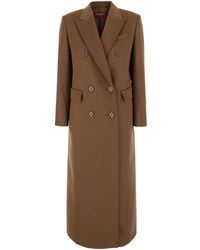 Max Mara - Studio Msteffige Double-Breasted Coat - Lyst