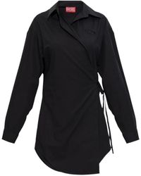 DIESEL - Shirt Dresses - Lyst