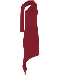 Courreges - Slash Crepe Maxi Dress - Lyst