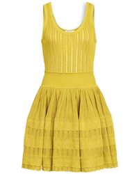 Alaïa - Crinoline Mini Dress - Lyst