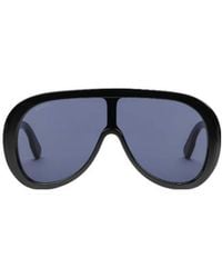 Gucci - Eyewear Oversized Pilot Framed Sunglasses - Lyst