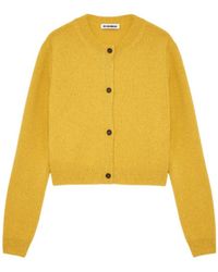 Jil Sander - Blend Crew-Neck Cardigan - Lyst