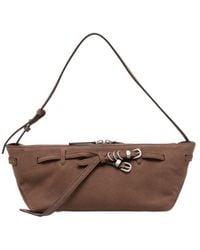 Marge Sherwood - Lace-Up Detail Shoulder Bag - Lyst