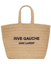 Saint Laurent - Rive Gauche Tote Bag - Lyst