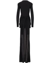 Amazuìn - Nicola Draped Mini Dress - Lyst