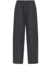 Herno - Elasticated-Waist Cropped Trousers - Lyst