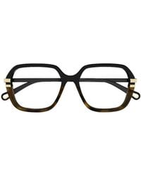 Chloé - Chlo Eyewear Rectangle Frame Glasses - Lyst