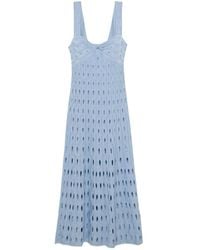 Jonathan Simkhai - Christina Cut-Out Knit Midi Dress - Lyst