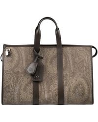 Etro - Paisley Printed Travel Bag - Lyst